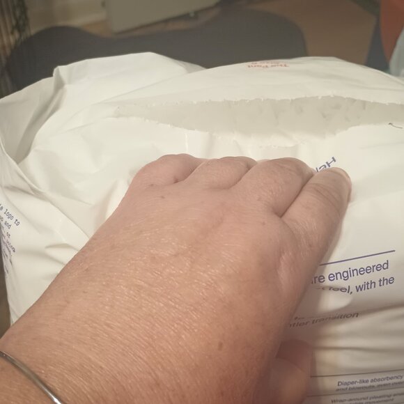 *NWT~ Coterie Diaper Pants Size 6 clean, natural & disposable 4T/5T 33-62 lbs. - Picture 12 of 16